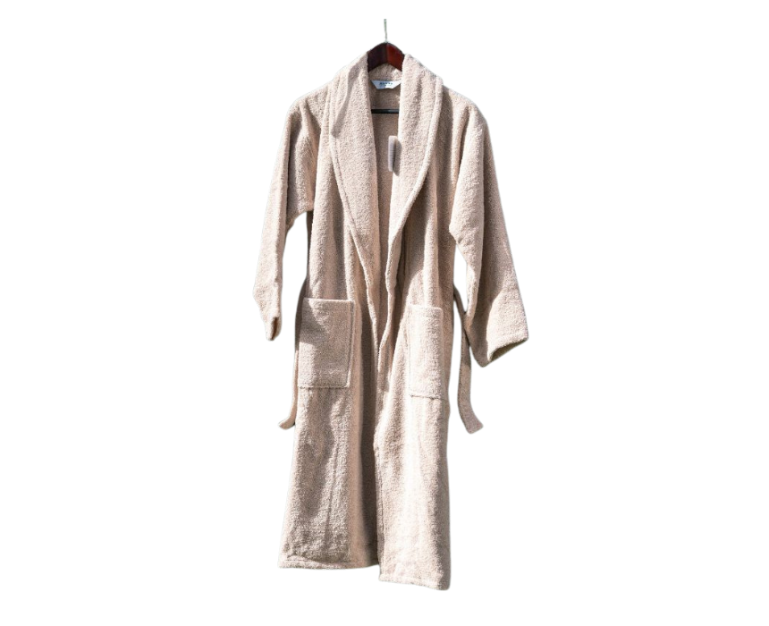 Untitled design (13) Classic Cotton Bathrobe - Image 1