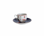 Christmas Coffee Cups & Saucers Set of 6 - Image 