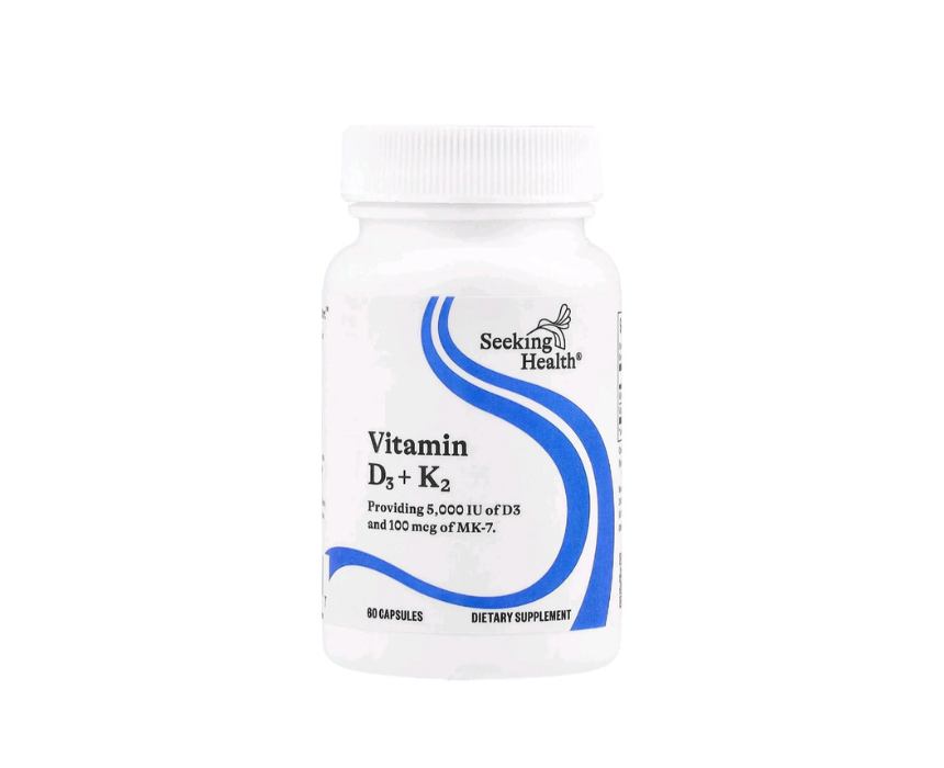 Seeking Health D3 plus K2 5000 IU - Image 1