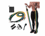11Pcs Resistance Bands Set - Image 