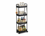 4 Layers Storage Shelf Rack Organizer For Kitchen Bathroom and Bedroom - Image 