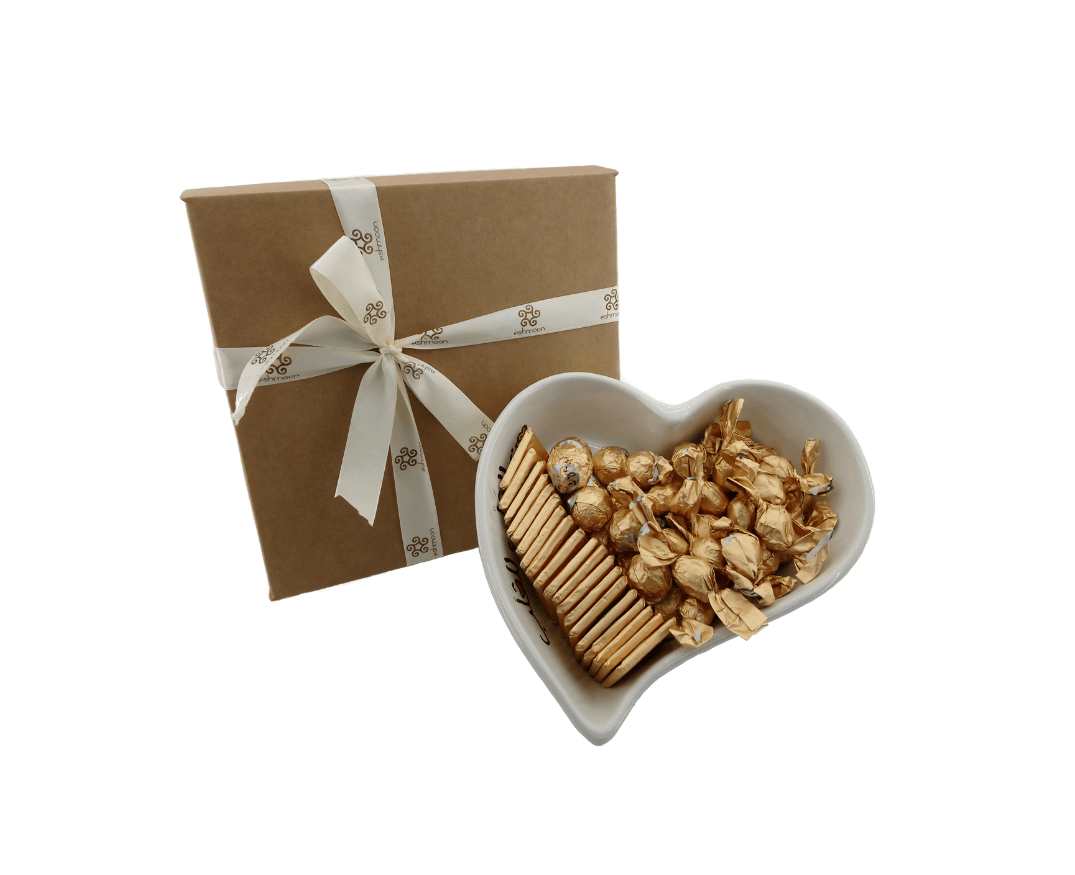 clay heart 1 Clay Heart Chocolate Pot - Image 1