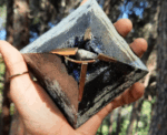 Concrete Orgonite Pyramid - Image 