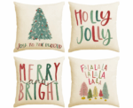 Christmas Cushion Covers Set - Image 