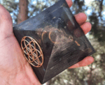 Elara The Shift Orgonite Pyramid - Image 