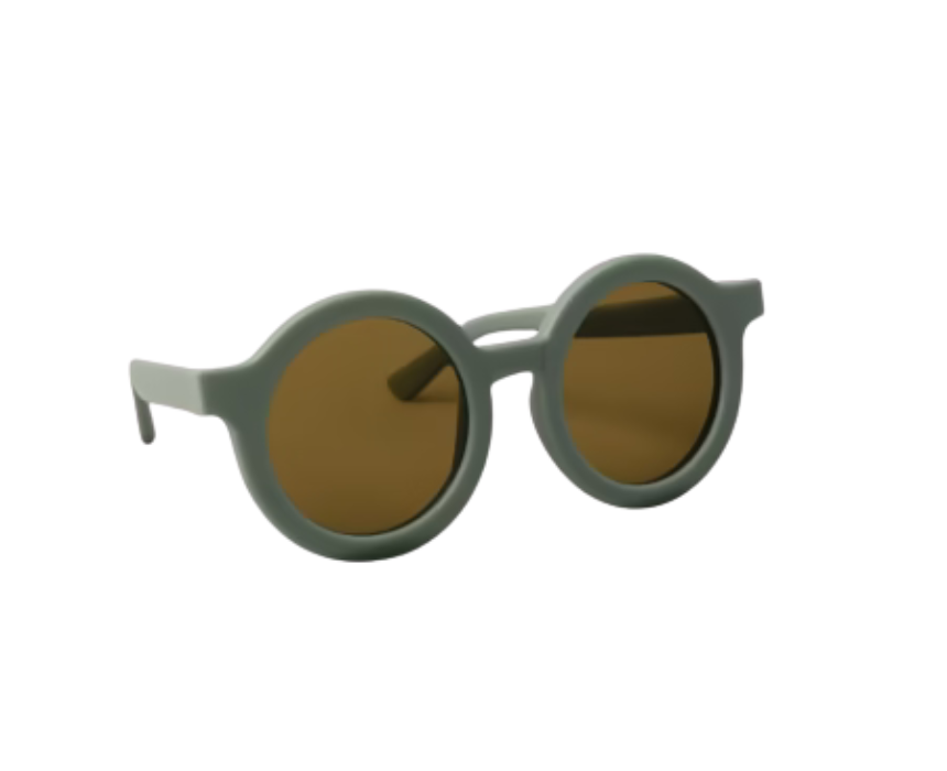 happy green 1 Happy Kids Sunglasses in Green - Image 1