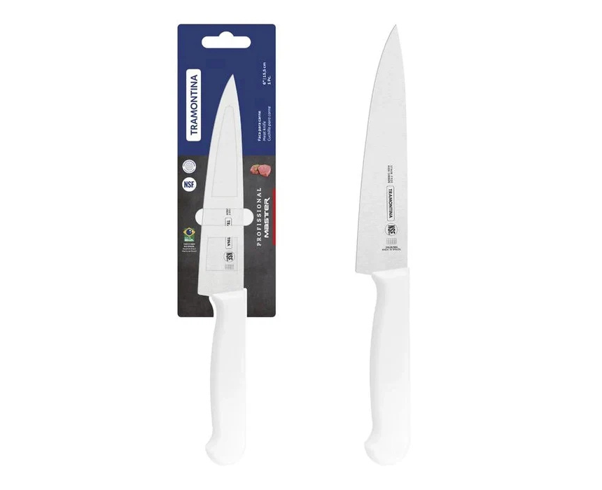 meat knife 6 Meat Knife in White - Image 1