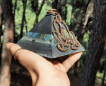Moment of Stillness II Orgonite Pyramid - Image 