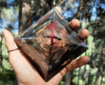 Pleiades Star Orgonite Pyramid - Image 
