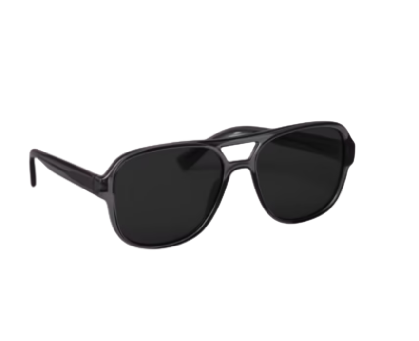 star 1 Star Kids Sunglasses in Black - Image 1