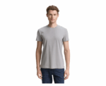 Tom Tailor Slim Fit Grey T-shirt with Stretch - Image 