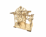 Kinetic Cyclone Marble Run Set 3D Mechanical Wooden Puzzle - Image 