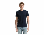 Tom Tailor Slim Fit Navy T-shirt with Stretch - Image 
