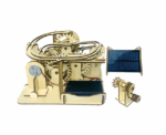 Timeless Trails Solar & Hand Cranked Marble Run Set 3D Mechanical Wooden Puzzle - Image 