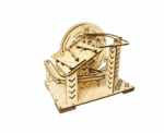 SlideShaper Marble Run Set 3D Mechanical Wooden Puzzle - Image 