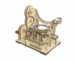 GearGlide Marble Run Set 3D Mechanical Wooden Puzzle - Image 