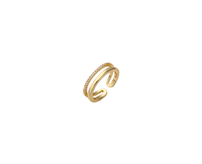 1 Copper Golden Ring - Image 1