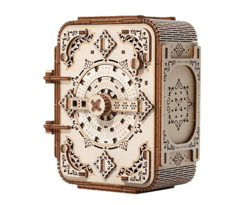 1 Secret Treasure Vault 3D Mechanical Wooden Puzzle - Image 1