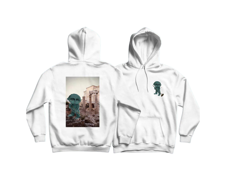 1 Teal X Ruins Hoodie - Image 1