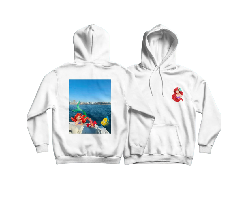1 Little mermaid X Boat Hoodie - Image 1