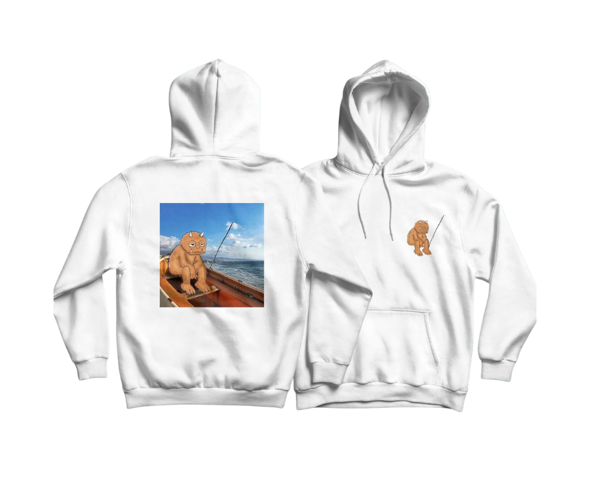 1 Fisherman X Boat Hoodie - Image 1
