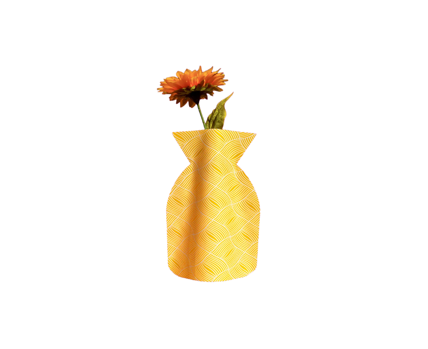 1 Golden Hour Paper Vase - Image 1