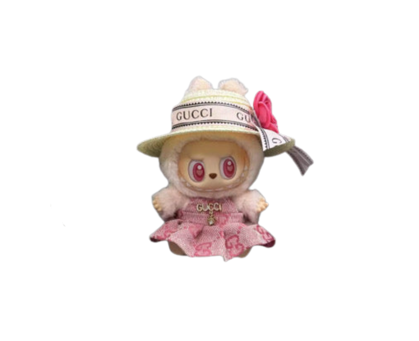 1 Gucci Dress Labubu Outfit - Image 1