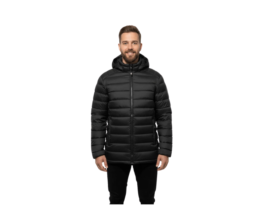 1 Original Water Proof Winter Jacket Big Size Black (Men) - Image 1