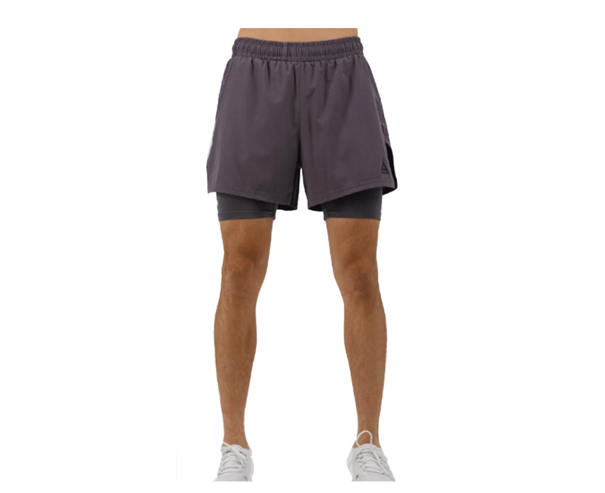 1 Premium Quality Double Shorts Original (Grey) - Image 1