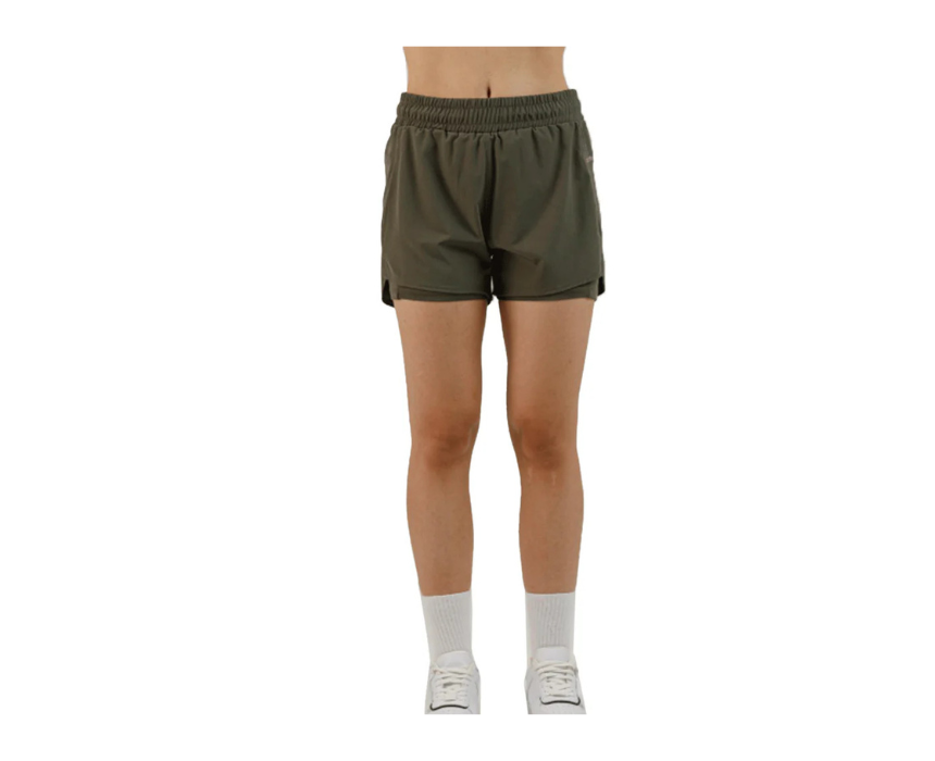 1 Double Shorts Green Airlife - Image 1