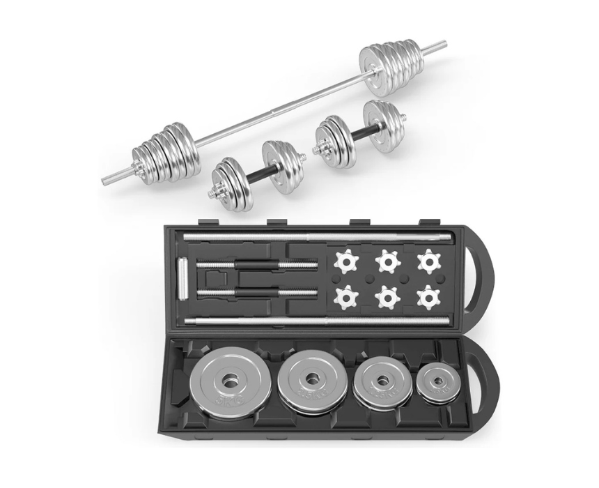 1 50 Kg Chrome Plated Set - Image 1