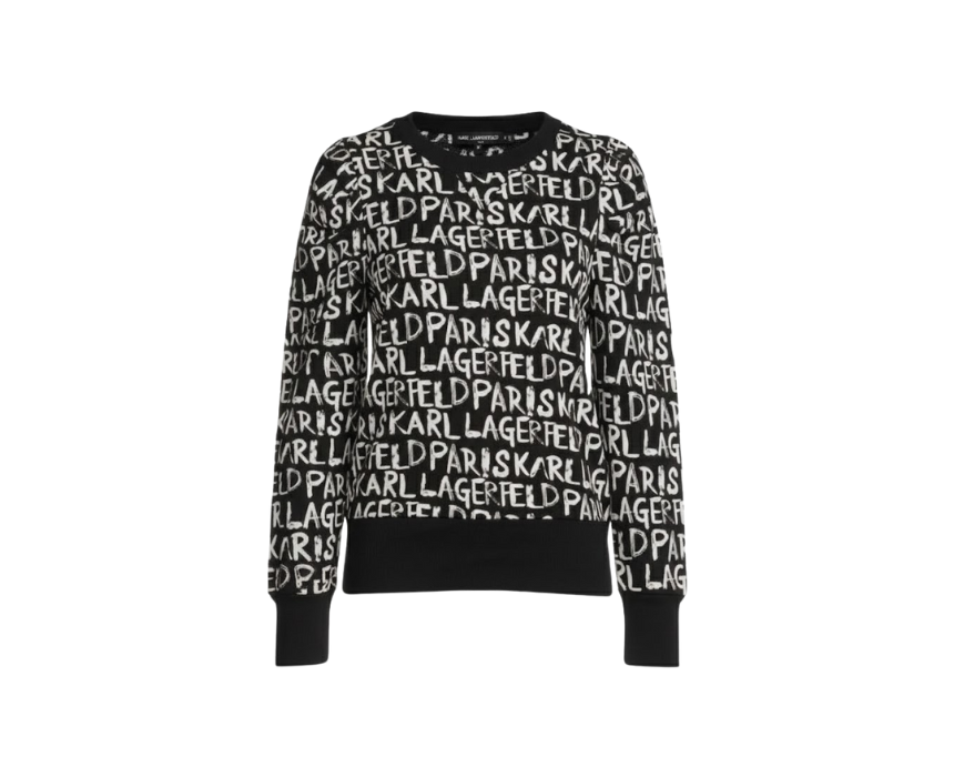 1 Karl Lagerfeld Monogram Sweater - Image 1