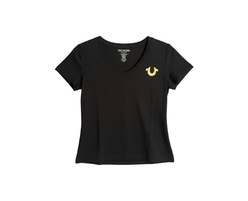 1 True Religion T-shirt in Black - Image 1