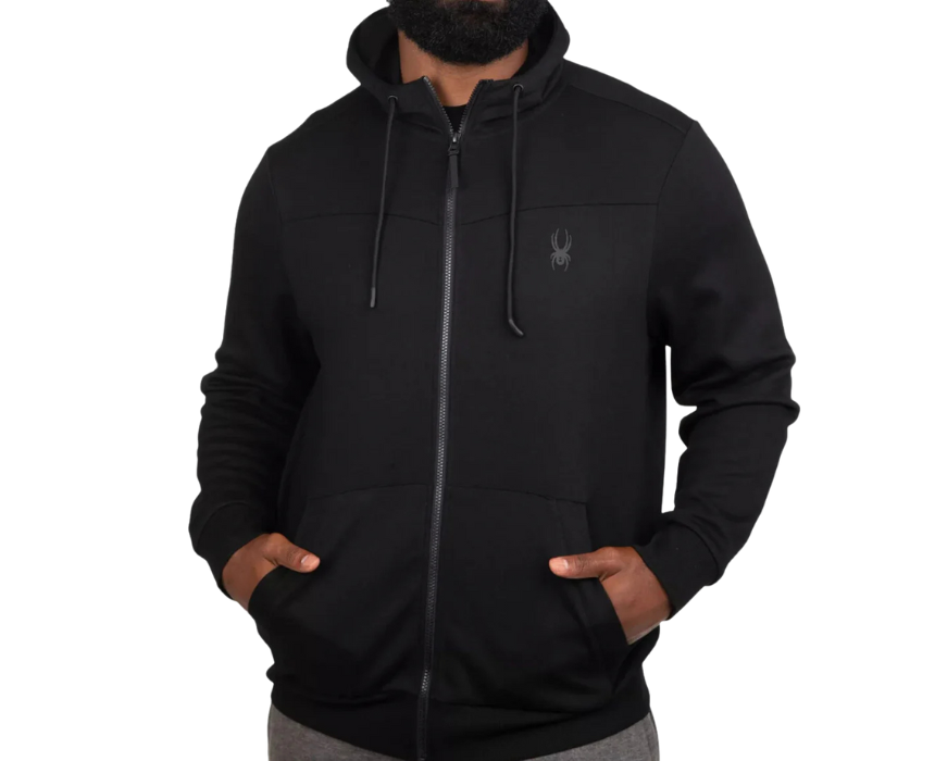 1 Spyder Tracksuit 2 Pieces in Black - Image 1