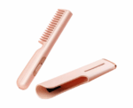 2 in 1 Ceramic Hair Straightener Brush - Image 