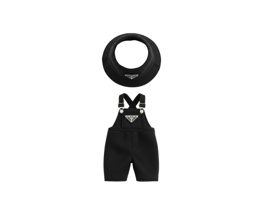 1 Black Prada Labubu Outfit - Image 1