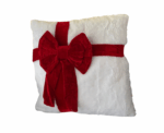 Christmas Bow Cushion - Image 
