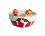 Christmas Gingerbread Large Serving Bowl - Image 