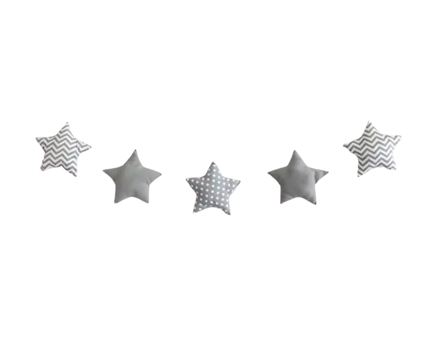 1 Fabric Stars Garland - Image 1