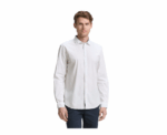 Tom Tailor Regular Fit White Shirt with Stretch - Image 
