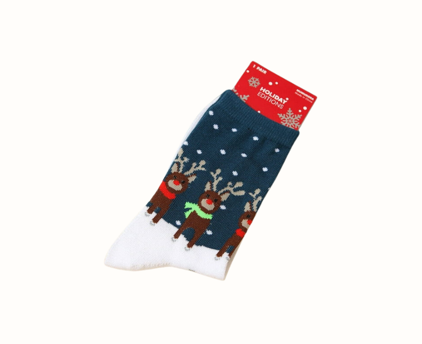 15 Reindeer Socks - Image 1
