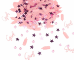 Gender Reveal Confetti for Girls - Image 