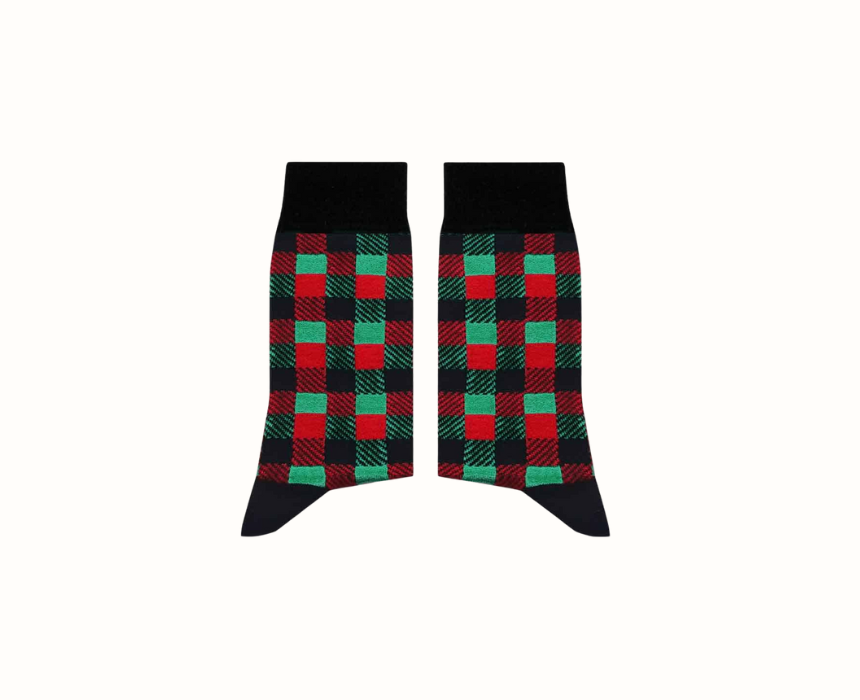 18 Checkered Socks - Image 1