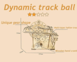Kinetic Cyclone Marble Run Set 3D Mechanical Wooden Puzzle - Image 