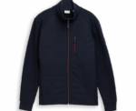 Tom Tailor Navy Quilted Jacket With Zipper To Close - Image 