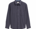 Tom Tailor Long Sleeved Grey Shirt With Chest Pocket - Image 