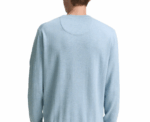 Tom Tailor Basic Knitted Blue Pullover Made of Cotton - Image 