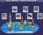 World Trip 3D Puzzle Large - Image 