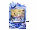 Underwater Realm 3D Mechanical Wooden Puzzle Music Box - Image 