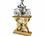 Cycling Champ 3D Mechanical Wooden Puzzle - Image 